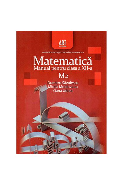 Art Educational Matematică M2. Manual pentru clasa a XII-a, autor Dumitru Savulescu
