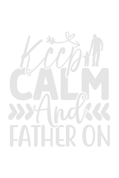 StoryGift Romania Sticker Eticheta 50CM Exterior textul in engleza "Keep calm...