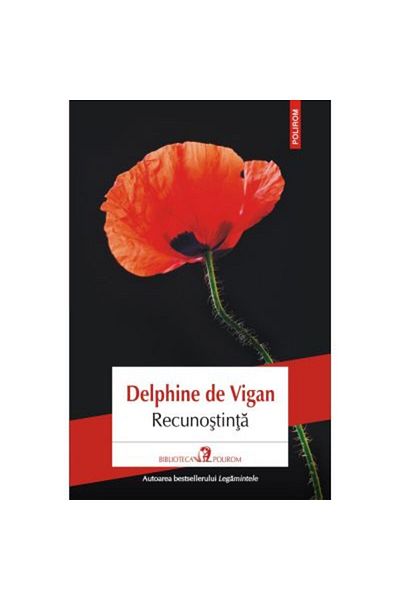 Polirom Gratitude, Delphine de Vigan