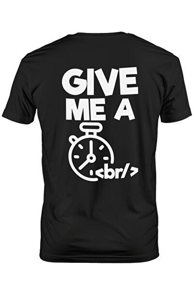 StoryGift Romania Tricou Barbati Pentru Programatori Cu Mesajul "give Me A <b...
