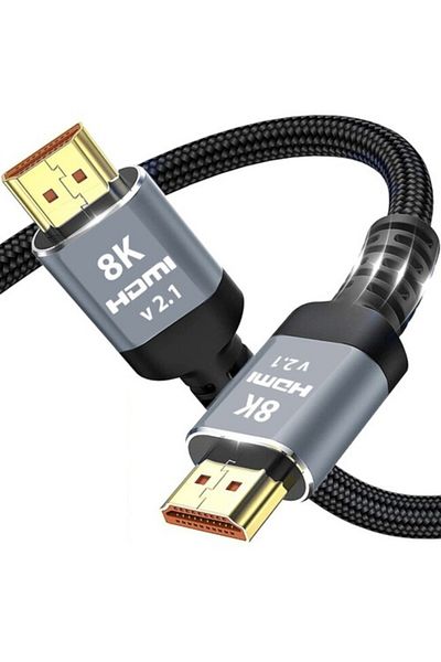 zola HDMI-HDMI 2.1 cable, 8K- 60Hz, 4K - 120Hz, additional PVC layer, length 2 m