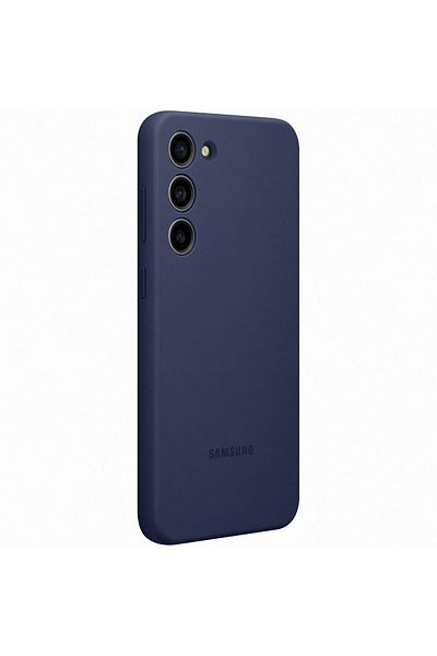 Samsung Silicone Case for Galaxy S23 Plus, Navy