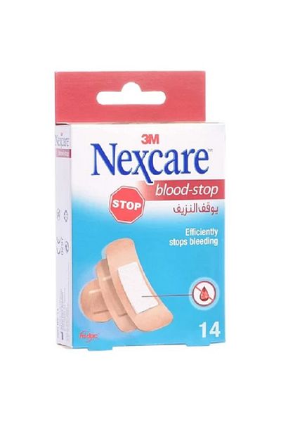 Nexcare BLOOD STOP BANDAGES 14S ASSORTED 14