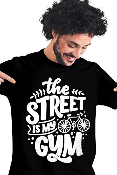 StoryGift Romania Ανδρικό T-shirt με εικονογράφηση που απεικονίζει ένα ποδήλα...