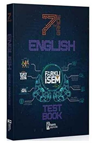 İsem Yayıncılık İSEM Yayıncılık 7. Sınıf Farklı İsem İngilizce Soru Bankası