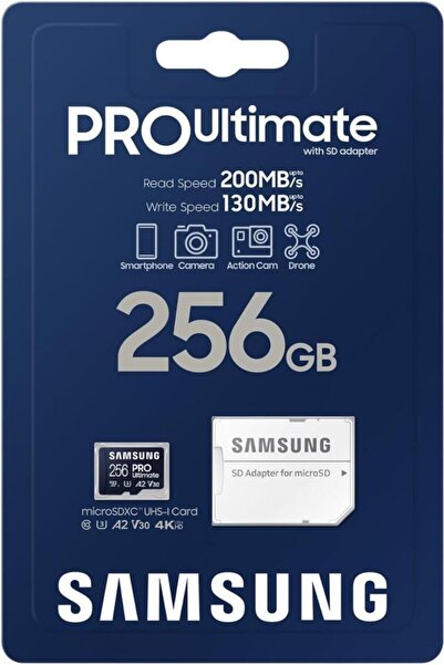 Samsung Pro Ultimate 256gb Microsdxc Hafıza Kartı Mb-my256sa/ww