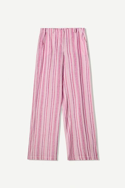 Bershka Striped Trousers