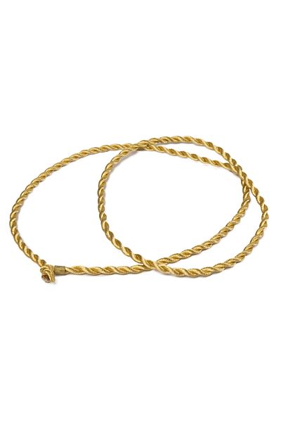 Prestij Boncuk Necklace Cord Gold - Gold Cord