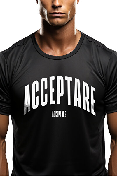 StoryGift Romania Tricou Barbati Cuvantul Acceptare, Motivational, Self Help,...