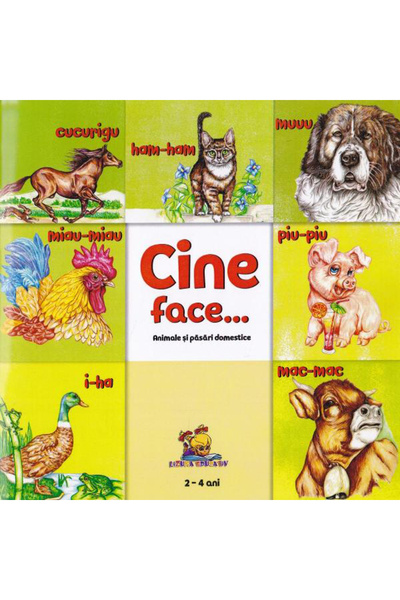 Lizuka Educativ Ποιος το κάνει;... Οικιακά ζώα και πουλιά, Dorin Bujdei