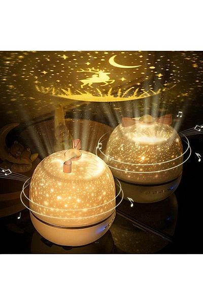 REOCLE Star Projector Galaxy Night Light Aurora Projector Multicolour Adjustment LED Star Projector