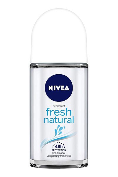 NIVEA Fresh Natural Roll On Deodorant, 50 ml