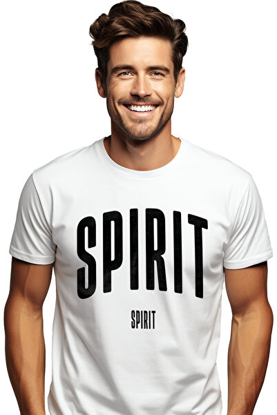 StoryGift Romania Tricou Barbati Cuvantul Spirit, Motivational, Self Help, In...