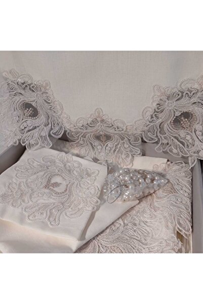 Vinezza Home Collection VİNEZZA HOME COLLECTİON 34 Parça Keten Dertsiz Fransı...