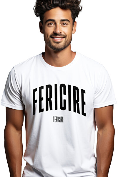 StoryGift Romania Tricou Barbati Cuvantul Fericire, Motivational, Self Help, ...