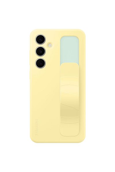 Samsung Standing Grip Case for Galaxy S24 Fe, Yellow