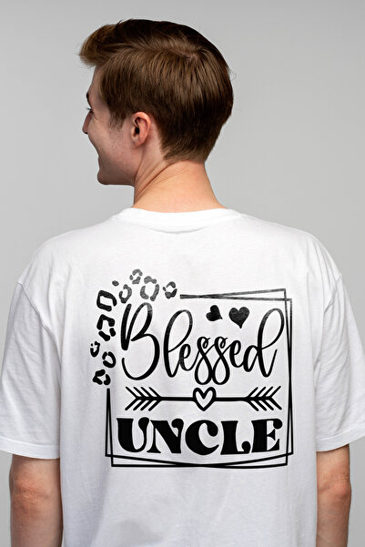 StoryGift Romania Tricou Barbati Pentru Un Unchi Binecuvantat - Rude Nepoti A...