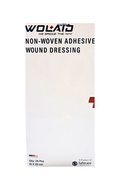 WOLAID Non-Woven Steril Wound Dressing 10X25Cm 25S