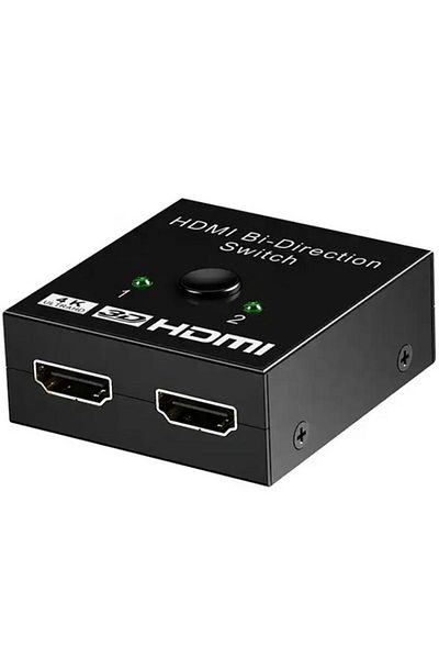 zola HDMI 2.0 switch, 1 input to 2 outputs, 4K, Full HD, LED, LPCM 8 channels, 1 m, black