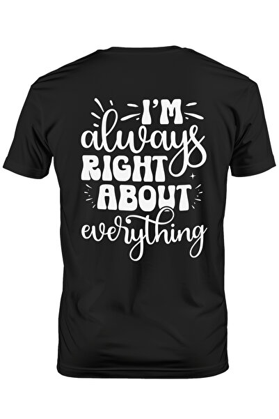 StoryGift Romania Tricou Barbati Cu Mesajul "eu Am Mereu Dreptate Despre Tot"...