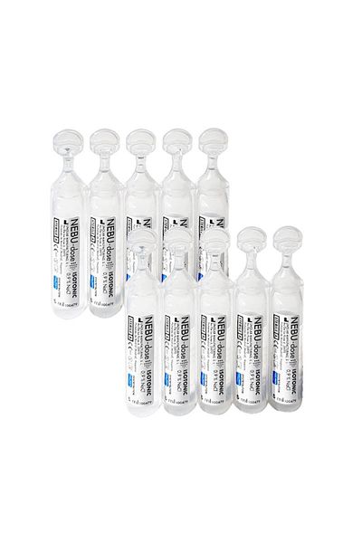 Solinea Solinea NEBU-dose isotonic saline, 0.9% concentration, 10 single doses x 5 ml