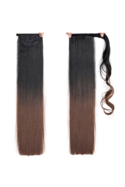 animis beauty Extensii tip Coada par Ombre Saten, dreapta, cu suvita, 57 cm, ...