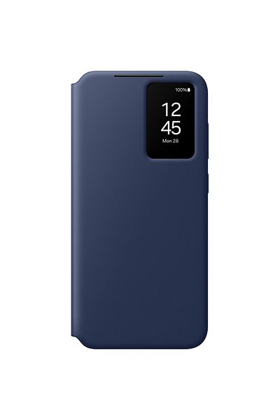 Samsung Smart View Wallet Case for Galaxy S24 Fe, Blue
