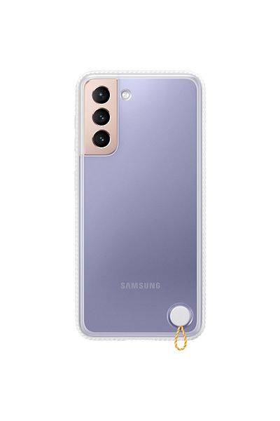 Samsung Clear Protective Cover for Galaxy S21, White