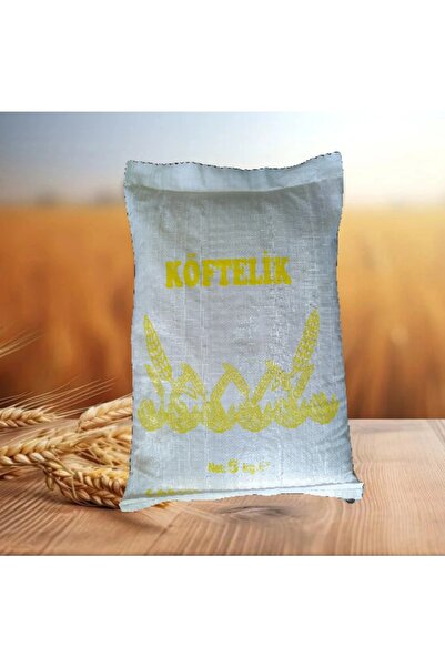 Esmer çiğ köftelik bulgur 5kg.