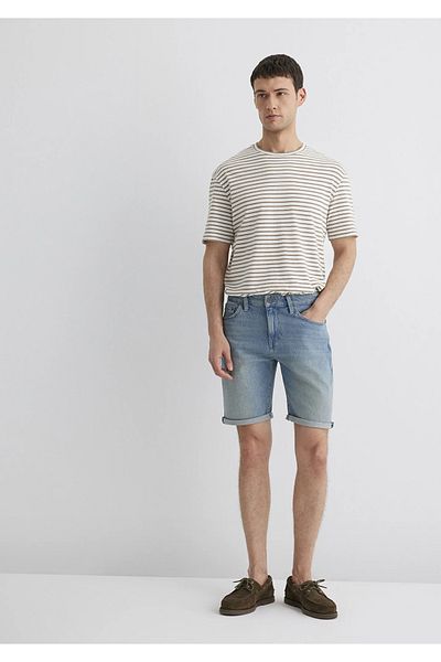 Mavi Brian 90S Vintage Indigo Blue Jean Shorts 0418485360