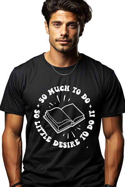 StoryGift Romania Tricou bărbătesc cu o carte deschisă și mesaj în engleză - ...