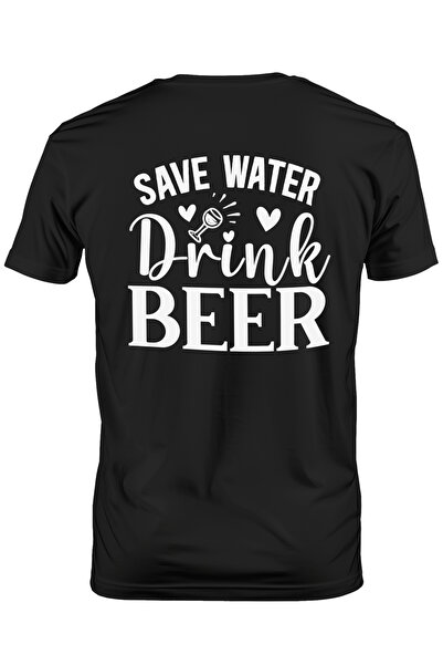 StoryGift Romania Tricou Barbati Pentru Consumatorii De Bere Cu Mesajul "save...