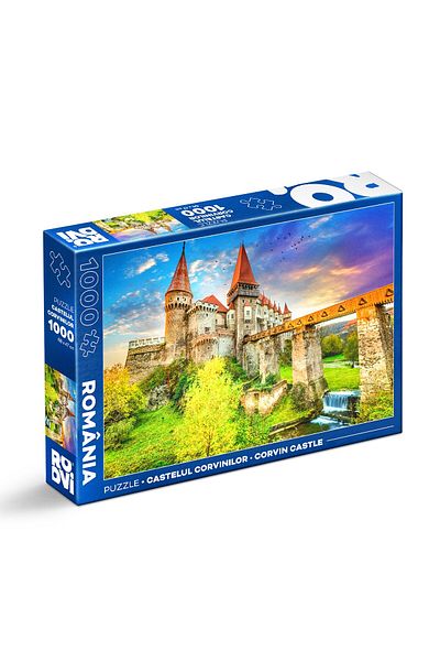 D-Toys Corvin Castle - Adult Puzzle 1000 pieces - Images from Romania