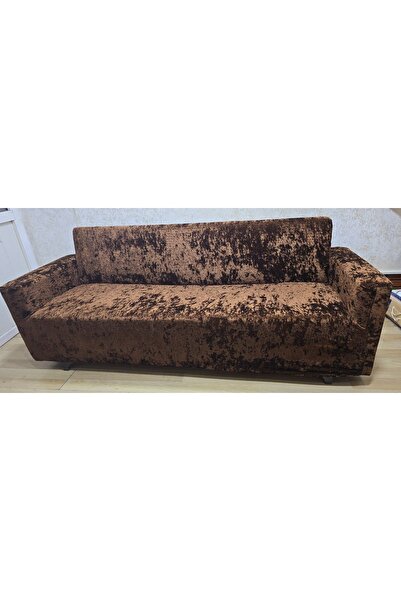 Rişte Home Husă elastică din catifea de calitate pentru 1 canapea cu 3 locuri, canapea, canapea extensibilă, husă pentru scaun