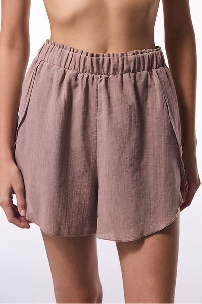 Penti Beige Peek Mini-Shorts