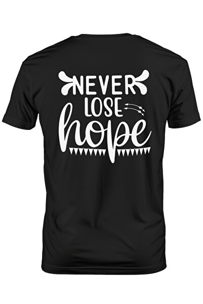 StoryGift Romania Tricou Barbati cu mesajul motivational in engleza "Never lo...