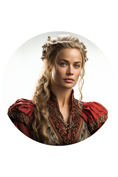 StoryGift Romania Sticker Adeziv 90CM Cu Cersei Lannister, Personaj, Game Of ...