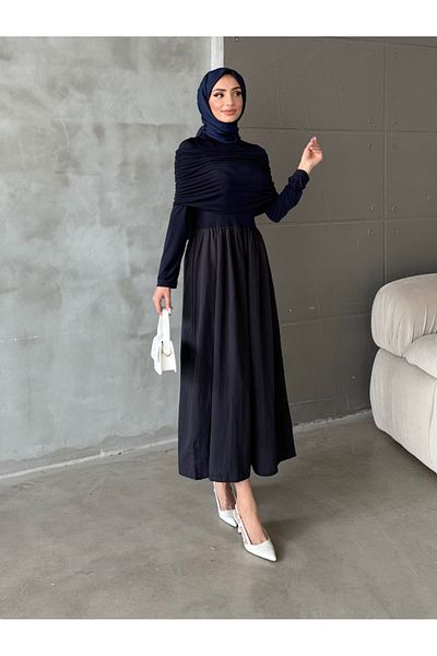 ENSA TESETTUR Φόρεμα Cypress Navy Blue