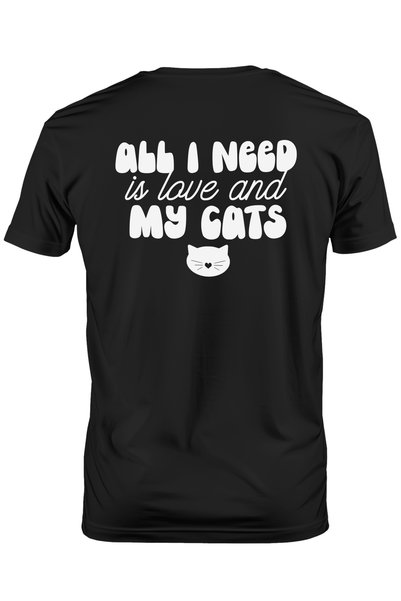 StoryGift Romania Tricou bărbătesc pentru cei care au nevoie doar de dragoste...