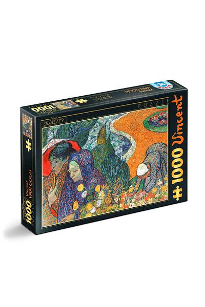 D-Toys Vincent van Gogh, Memory of the Garden at Etten - Adult Puzzle 1000 Pieces - Art Collection