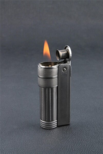 Silvio Monetti Orijinal Avusturya Yapımı Benzinli Muhtar Çakmağı ve 125 ml Zippo Benzin