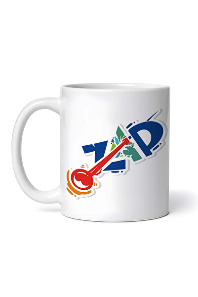 OEM Cană albă personalizată, Zap, INOVATIX®. 330ml