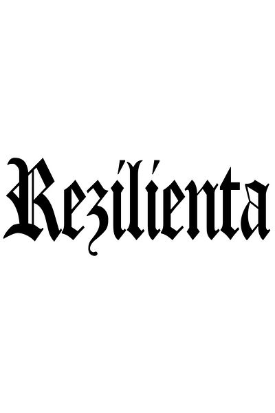 StoryGift Romania Sticker Eticheta 50CM Rezilienta, Mesaj Motivational, Cuvant, Text Inspirational, Self Care cu