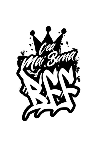 StoryGift Romania Sticker Adeziv 90CM Pentru Cea Mai Buna BFF, Apreciere, Cad...