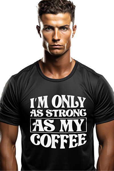 StoryGift Romania Tricou Barbati Pentru Consumatorii De Cafea Care Sunt La Fe...