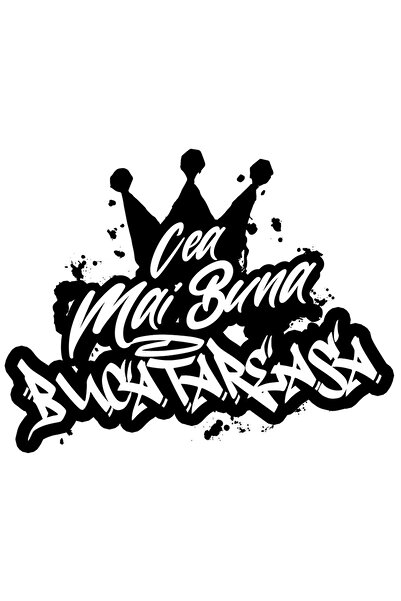 StoryGift Romania Sticker Autocolant 70CM Pentru Cea Mai Buna Bucatareasa, Ap...