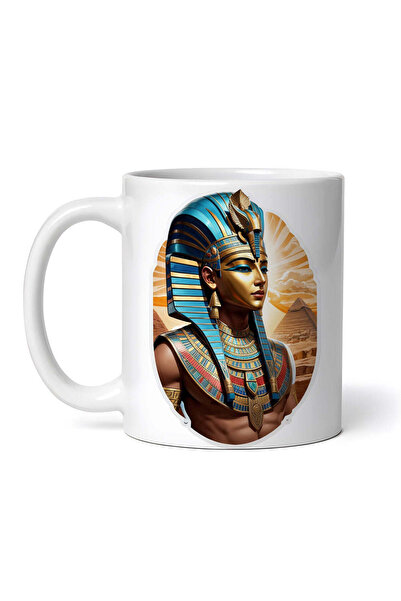 OEM Cană albă personalizată, Zeița Atena, INOVATIX®. 330ml