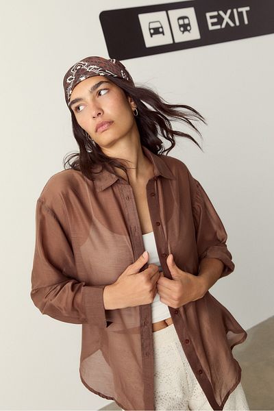 Stradivarius Loose Everyday Shirt Adha