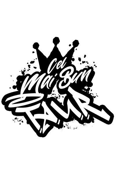 StoryGift Romania Sticker Eticheta 50CM Pentru Cel Mai Bun Taur, Apreciere, C...