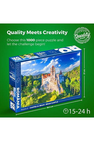 D-Toys Puzzle Bran Castle – 1000 pieces